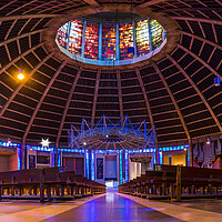 Buy canvas prints of Metropolitan Cathedral interior by Jason Wells