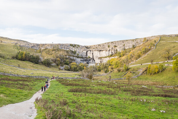 Path to Malham Cove Picture Board by Jason Wells