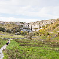 Buy canvas prints of Path to Malham Cove by Jason Wells