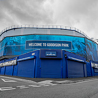 Buy canvas prints of Goodison Park stadium by Jason Wells