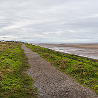 Buy canvas prints of Path above Meols beach by Jason Wells