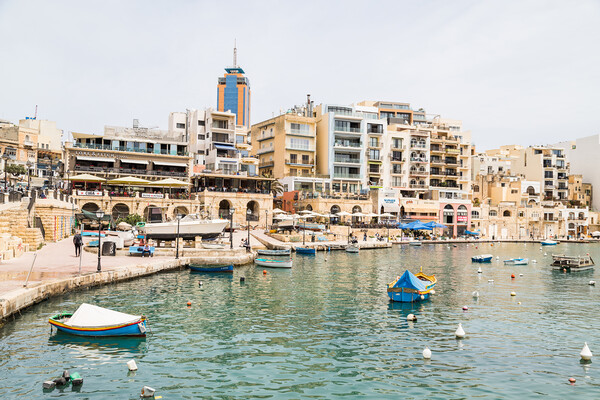Spinola Bay by day Picture Board by Jason Wells