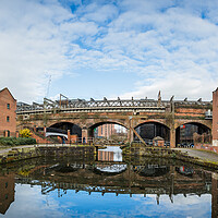 Buy canvas prints of Bridgewater Canal panorama by Jason Wells