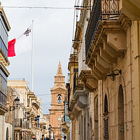 Buy canvas prints of Malta flag in Mellieha by Jason Wells