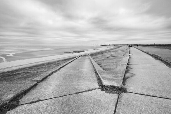Walkway down to Meols beach Picture Board by Jason Wells