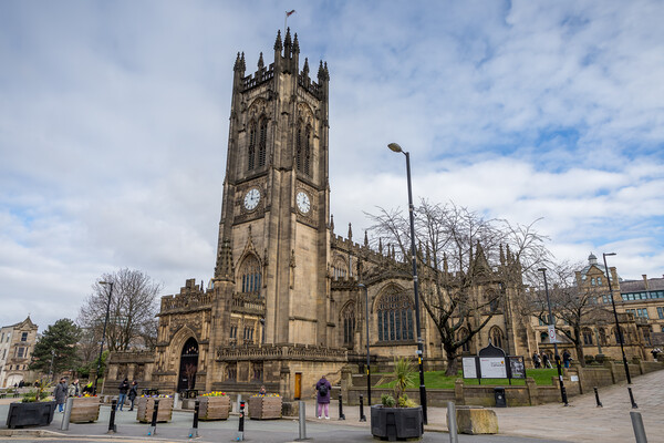 Manchester cathedral in HDR Picture Board by Jason Wells