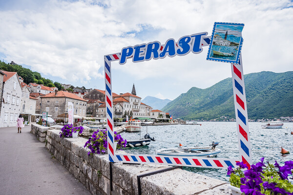 Perast instagram frame Picture Board by Jason Wells
