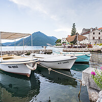 Buy canvas prints of Pretty waterfront of Perast by Jason Wells