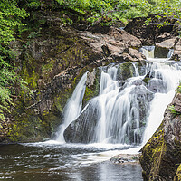 Buy canvas prints of Water falls over Beezley Falls by Jason Wells