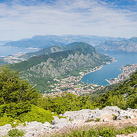 Buy canvas prints of Views of Kotor from Kotor Serpentine by Jason Wells