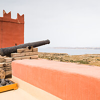 Buy canvas prints of Cannon at Red Tower by Jason Wells