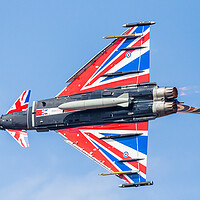 Buy canvas prints of Blackjack Typhoon in Union Jack colours by Jason Wells