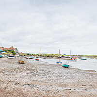 Buy canvas prints of Burnham Overy Staithe panorama by Jason Wells