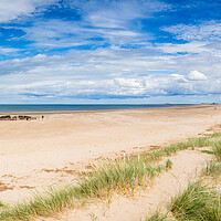 Buy canvas prints of Tichwell beach panorama by Jason Wells
