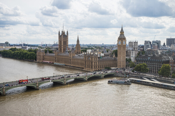 Houses of Parliament and Big Ben Picture Board by Jason Wells