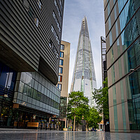 Buy canvas prints of Framing The Shard by Jason Wells
