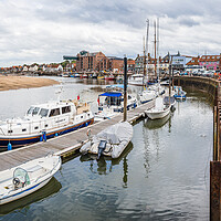 Buy canvas prints of Wells next the Sea harbour panorama by Jason Wells