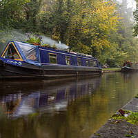 Buy canvas prints of Narrow boat by Trevor by Jason Wells