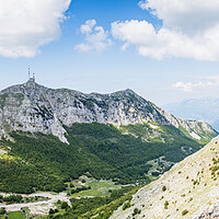 Buy canvas prints of View of  Stirovnik from Mount Lovcen by Jason Wells
