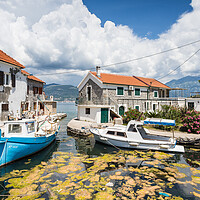 Buy canvas prints of Small boats in Bjelila by Jason Wells