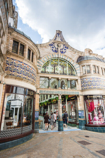 Royal Arcade in Norwich Picture Board by Jason Wells