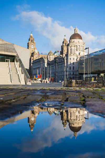 Reflection of the Three Graces Picture Board by Jason Wells