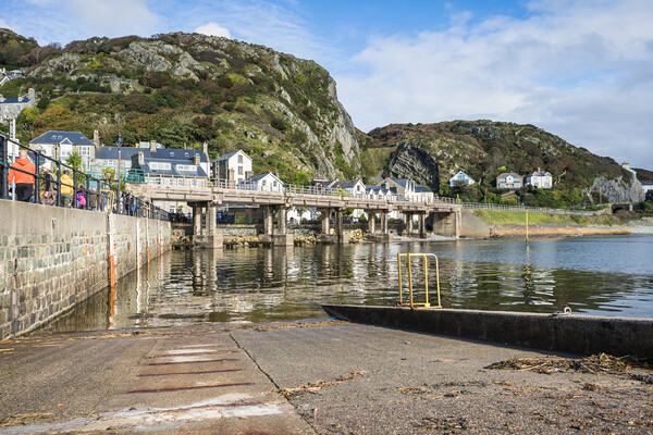 Barmouth Harbour slipway Picture Board by Jason Wells