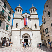 Buy canvas prints of Church of St Nicholas in Kotor by Jason Wells
