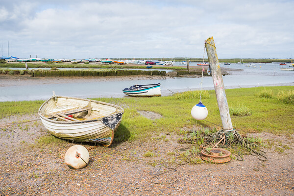 Shoreline at Brancaster Staithe Picture Board by Jason Wells