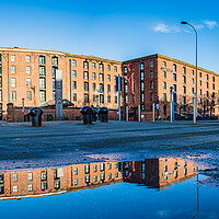 Buy canvas prints of Reflections of the Albert Dock by Jason Wells