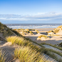 Buy canvas prints of Rolling sand dunes on Formby beach by Jason Wells