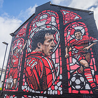 Buy canvas prints of Robbie Fowler mural by Jason Wells