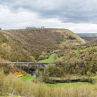 Buy canvas prints of Monsal Head Bridge over the River Wye by Jason Wells
