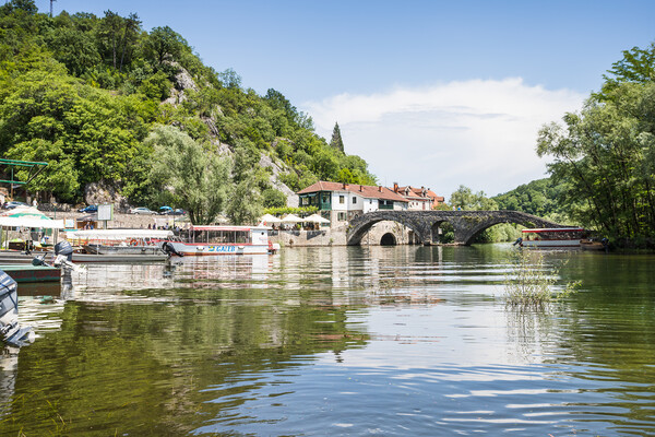 Rijeka Crnojevica Bridge Picture Board by Jason Wells