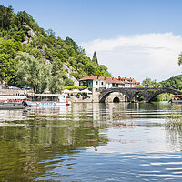 Buy canvas prints of Rijeka Crnojevica Bridge by Jason Wells