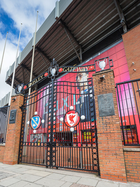 Paisley Gateway at Anfield Picture Board by Jason Wells