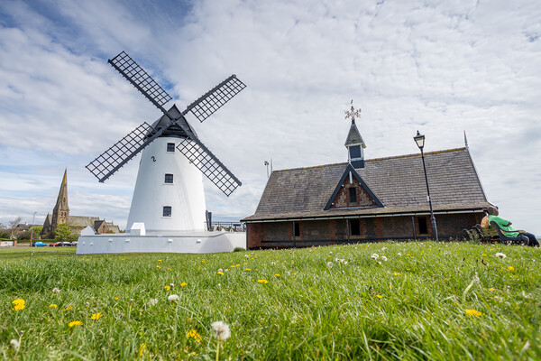 Lytham Windmill and Lifeboat museum Picture Board by Jason Wells