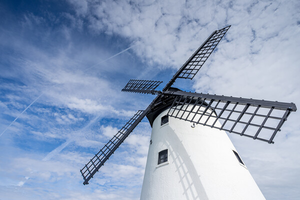 Lytham Windmill Picture Board by Jason Wells