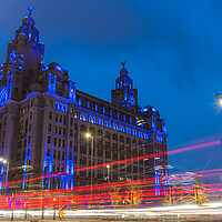 Liverpool Royal Liver Building cityscape