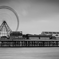 Buy canvas prints of Central Pier, Blackpool by Jason Wells