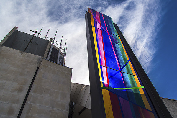 Stained glass at Metropolitan cathedral Picture Board by Jason Wells