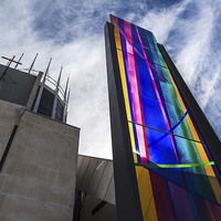 Buy canvas prints of Stained glass at Metropolitan cathedral by Jason Wells
