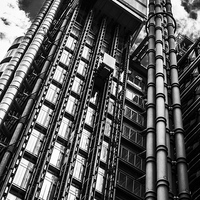 Buy canvas prints of Lift shaft on Lloyds of London by Jason Wells