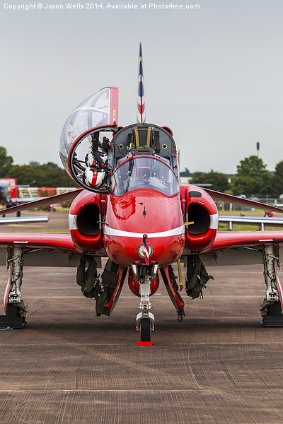 Red Arrows Picture Board by Jason Wells