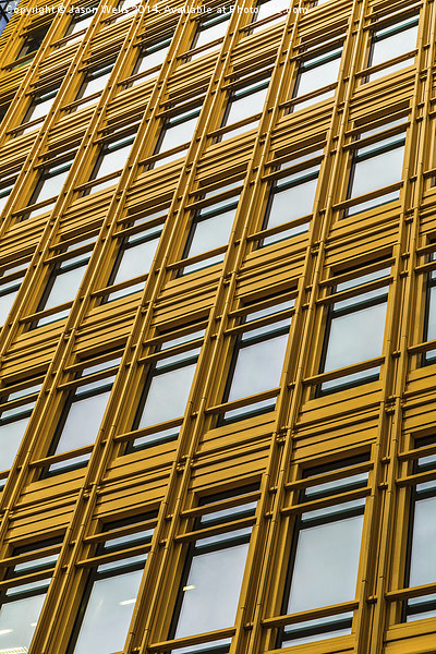 Yellow office block in London Picture Board by Jason Wells