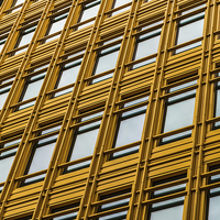 Buy canvas prints of Yellow office block in London by Jason Wells