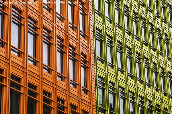 Colourful offices in London Picture Board by Jason Wells
