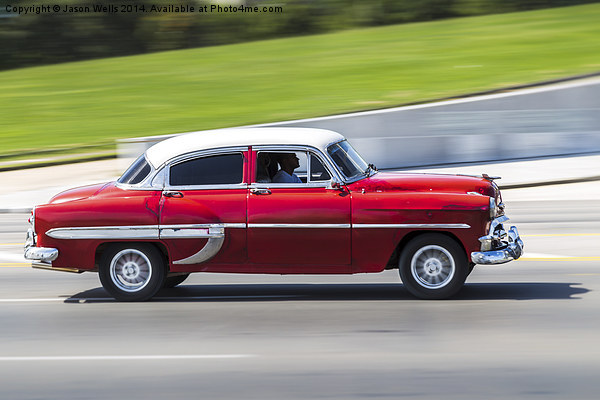 Panning a classical car Picture Board by Jason Wells