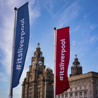 Buy canvas prints of  Its Liverpool (square crop) by Jason Wells