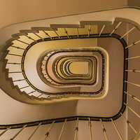Buy canvas prints of Spiral staircase by Jason Wells